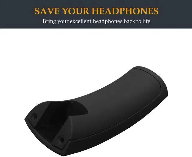 Alt view image 4 of 5 - WH-1000XM4 Slider Covers as Same as the OEM XM4 Side Cover Accessories Replacement Parts Compatible with Sony WH-1000XM4 Noise Cancelling Headphones (Black)
