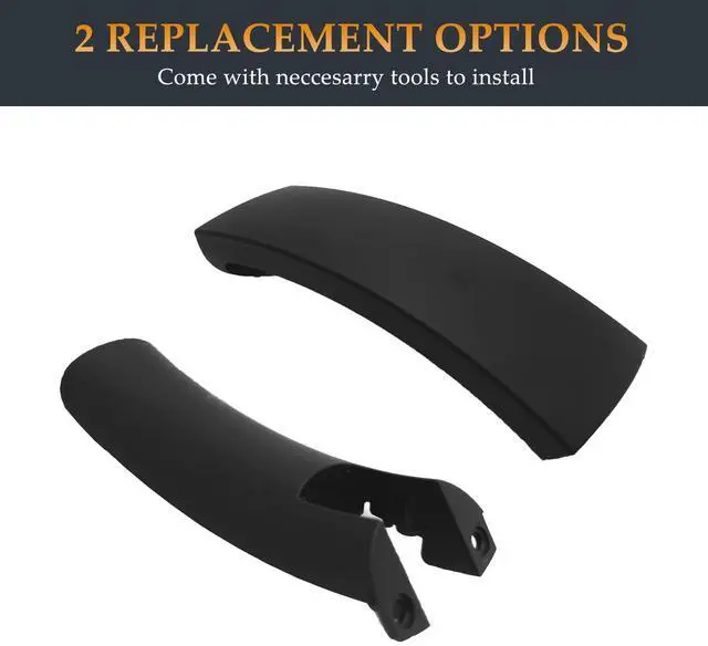 Alt view image 5 of 5 - WH-1000XM4 Slider Covers as Same as the OEM XM4 Side Cover Accessories Replacement Parts Compatible with Sony WH-1000XM4 Noise Cancelling Headphones (Black)