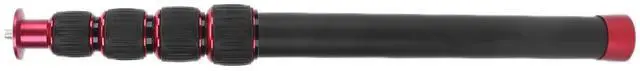 Main image of Decumeby Tripod Extension Rod Durable Monopod Extension Tube with Knob Lock System for Camping LR-255 Black for Tripod 1/4in Screw