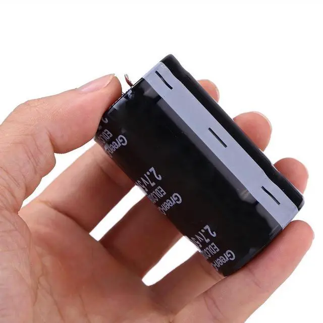 Alt view image 4 of 4 - JUNJIAHUAYUE 10x 2.7V 500F 35x60mm Automotive Rectifier Capacitors