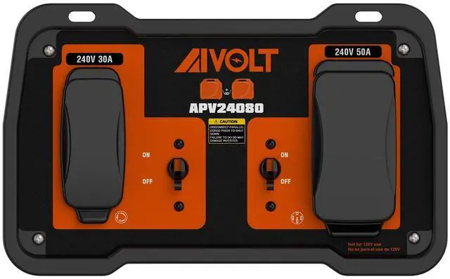 Main image of AIVOLT 240V 50-Amp Parallel Kit for Enclosed Frame Inverter Generators, ANSI/PGMA G300-2018 Standard Parallel Link with L5-30R and 14-50R Outlet