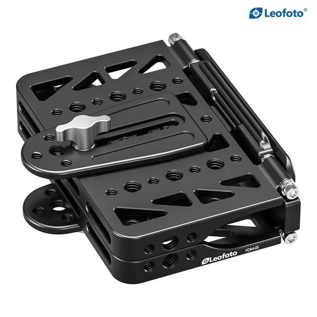 Alt view image 4 of 5 - LEOFOTO FDM-05 Foldable Tac Table ^^ Integrated Arca Rail ^^ 1/4" and 3/8"