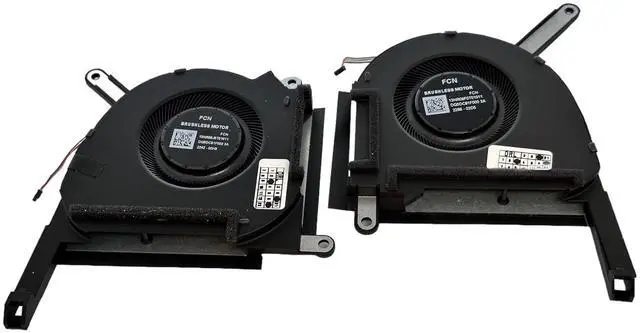 Alt view image 4 of 5 - VoltaGuru New Laptop CPU+GPU Cooling Fans for Asus TUF A15 FA507NU, FA507NV, FA507RM, FA507RR, FA507RW, FA507XI, FA507XU, FA507XV, FX507VI, FX507VU, PN:DFSCK22D05883E, DFSCK22115181E, 12V 1A