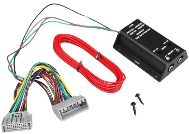 Alt view image 2 of 5 - YONGJIANGXIA Add an Amp Amplifier Radio Adapter Interface Compatible with Honda 24Pin