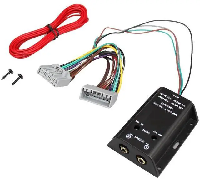 Alt view image 3 of 5 - YONGJIANGXIA Add an Amp Amplifier Radio Adapter Interface Compatible with Honda 24Pin