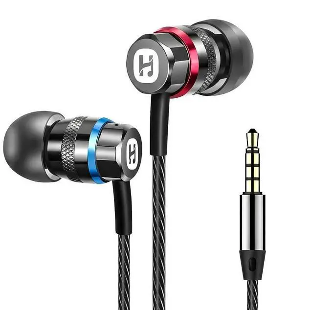 Main image of HIFI WALKER A2 Wired Earbuds, 3.5mm in-Ear Headphones with 9.2mm Dynamic Driver, Hi-Fi Sound, Aluminum Alloy Shell, Noise-Isolating Earphones for MP3 Players, Laptop, PC, Tablet, No Mic