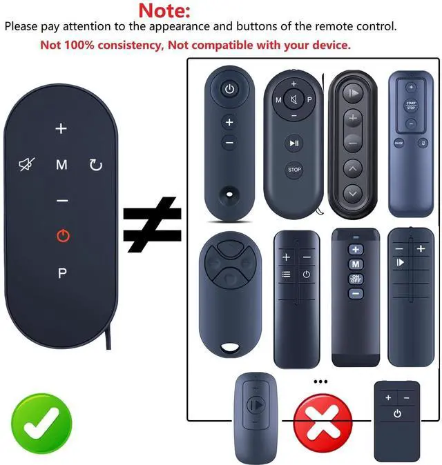 Alt view image 4 of 5 - WDZP New Walking Pad Replacement Remote Control fit for Goplus 3-in-1 Treadmill KBR-JK31, XMKEY XMK-Q25-3-WHITEOnly for White Treadmill