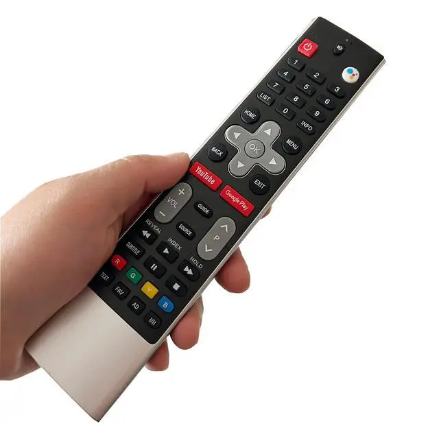 Alt view image 2 of 5 - New Voice Remote Control 7708J Replacement TV Controller Compatible with SKYWORTH LED LCD HDTV TV Remote Control 539C-267708-W020 Fit for COOCAA