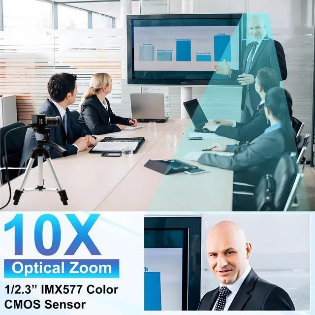 Alt view image 3 of 5 - IFWATER 12MP USB 3.0 Camera,4K@30fps 1080P@230fps High Frame Rate UVC Camera, 5-50mm 10X Manual Zoom Lens,Wide Application for Industrial,Security,3D Printer,Compatible with Windows Linux Mac Android