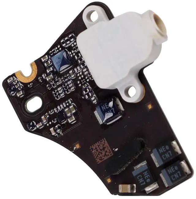 Alt view image 5 of 5 - HAWSON A1932 Audio Board Headphone Jack Connector with Cable Replacement for MacBook Air Retina 13" A1932 2018-2019 Year (White)
