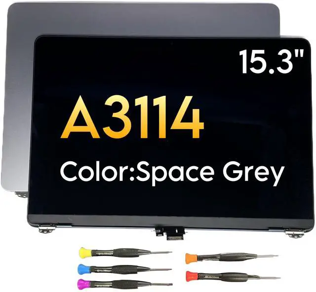 Main image of Fotisangea 15.3" for MacBook Air Retina A3114 LCD Screen Display LED Assembly Silver Space Grey Starlight Midnight Color (Space Grey)