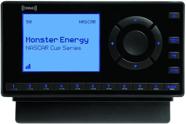 Main image of SiriusXM- XEZ1V1 Onyx EZ Satellite Radio with Vehicle Kit- Black
