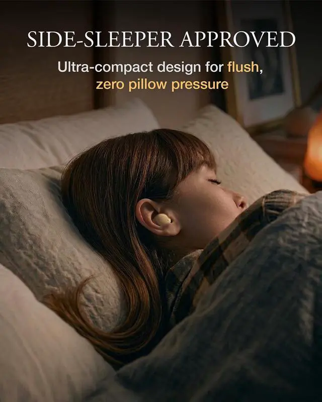 Alt view image 3 of 5 - Final Audio ZE500 True Wireless ASMR Earbuds - Ultra-Compact Bluetooth Sleep Earbuds for Side Sleepers, 3D Binaural Sound, Zero Ear Pressure, Custom Tuned for Relaxation & ASMR (Dark Gray)