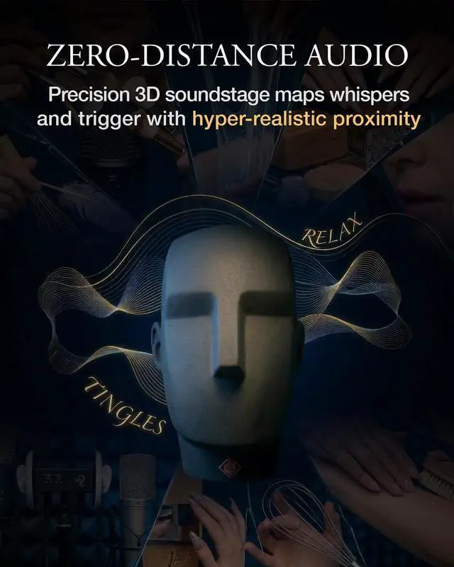 Alt view image 4 of 5 - Final Audio ZE500 True Wireless ASMR Earbuds - Ultra-Compact Bluetooth Sleep Earbuds for Side Sleepers, 3D Binaural Sound, Zero Ear Pressure, Custom Tuned for Relaxation & ASMR (Dark Gray)