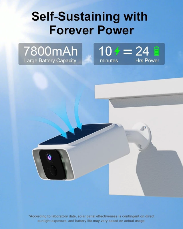Alt view image 3 of 5 - 25HOURS 4G LTE Cellular Security Camera with 1st Year Free Data