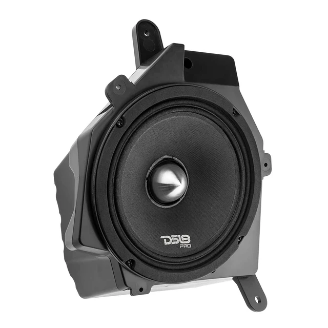 Alt view image 5 of 5 - DS18 JP6NEO.FR Plug and Play Dash Enclosure Upgrade with Speakers 6.5" Compatible with Jeep JL/JLU and JT Left and Right - Pair