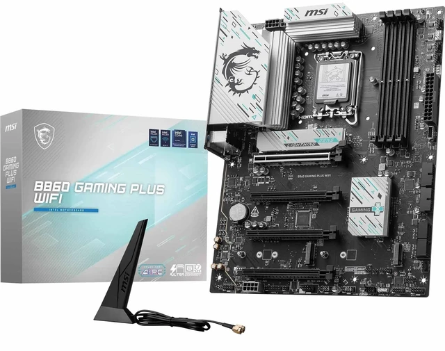 Main image of MSI MB B860 GAMING PLUS WIFI SOCKET 1851 DDR5 8600MHZ(OC) 3xM.2 1x TB4 HDMI DISPLAY 5G LAN WIFI 7 ATX