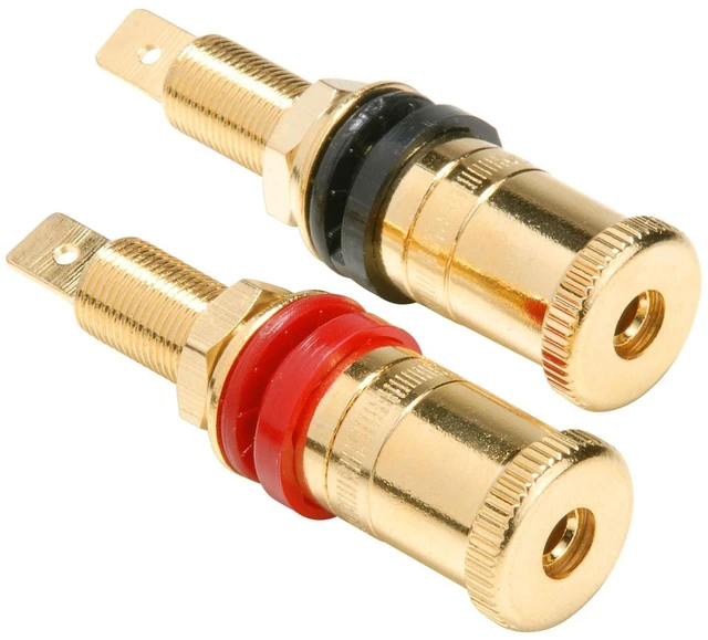 Main image of Dayton Audio BPP-G Premium Binding Post Banana Jack Pair Gold