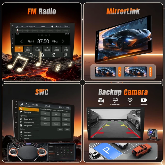 Alt view image 5 of 5 - Linux Car Radio for Subaru Forester 2014-2016 Impreza 2012-2014 WRX 2015