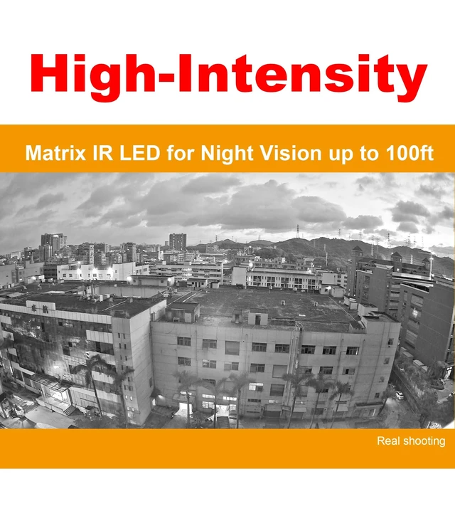 Alt view image 2 of 5 - Sinis 4K Analog Security Camera, Dome Camera with 100ft IR Night Vision