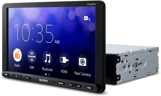 Alt view image 3 of 5 - Sony XAV-AX8100 8.95" Media Receiver with Apple CarPlay, Android Auto, WebLink Cast + Backup Camera Bundle
