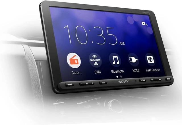 Alt view image 5 of 5 - Sony XAV-AX8100 8.95" Media Receiver with Apple CarPlay, Android Auto, WebLink Cast + Backup Camera Bundle