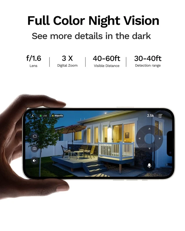 Alt view image 4 of 5 - Dual Lens 4G LTE Cellular Security Camera, No WiFi AOV 24/7 Recording