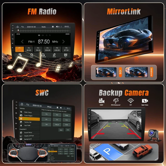Alt view image 5 of 5 - Linux Car Radio for Toyota Camry 2002 2003 2004 2005 2006 2006 (J.B.L Ver.)