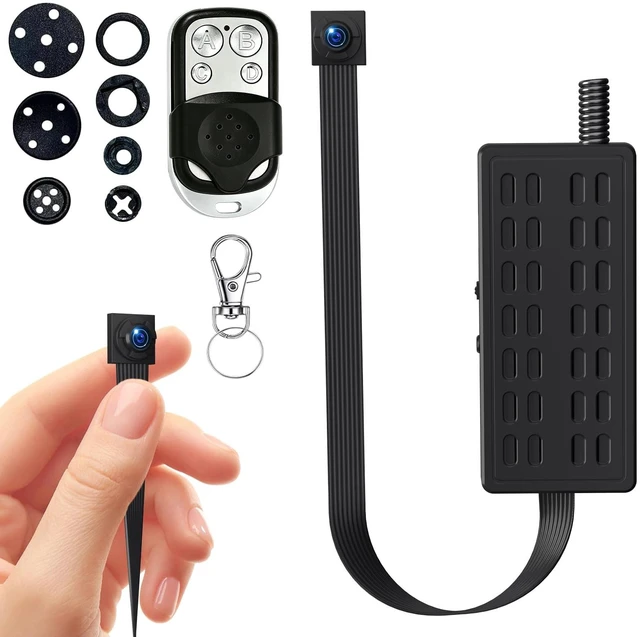 Main image of HiSpyCam Small Security Camera DIY Module - Portable Video Recorder - HD 1080P Nanny Cam for Indoor/Outdoor Use - No WiFi Needed