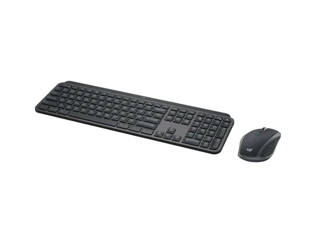 Alt view image 3 of 5 - Logitech MX Keys Combo - Performance Wireless Keyboard and Mouse (MX Anywhere 2S) with Palm Rest, Customizable Illumination, Bluetooth, USB C, for Windows, Linux, Chrome, Mac - Graphite