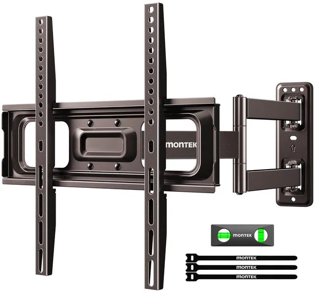 Main image of monTEK Outdoor Full Motion TV Wall Mount for 32-65 Inch TVs