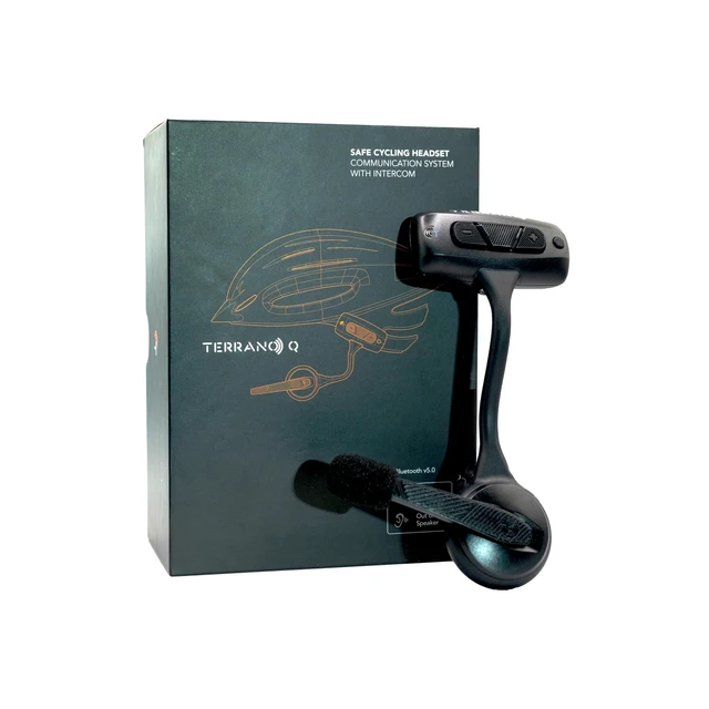 Alt view image 3 of 4 - Terrano Q - Cycling Communication Headsest Ultimate Rider to Rider Intercom System
