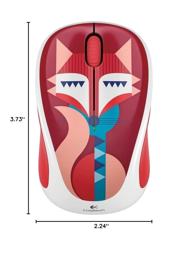 Alt view image 2 of 2 - Logitech 910-004442 Wireless Mouse - Francesca Fox