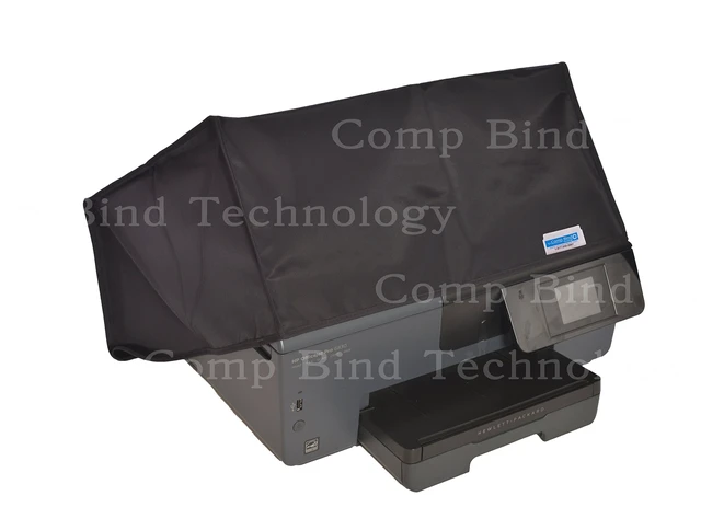 Alt view image 2 of 3 - Comp Bind Technology Dust Cover Compatible with HP OfficeJet 4650 Wireless Printer, Black Nylon Anti-Static Dust Cover Dimensions 17.5''W x 14.53''D x 7.5'H by Comp Bind Technology LLC