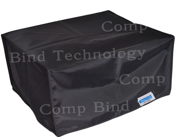 Alt view image 3 of 3 - Comp Bind Technology Dust Cover Compatible with HP OfficeJet 4650 Wireless Printer, Black Nylon Anti-Static Dust Cover Dimensions 17.5''W x 14.53''D x 7.5'H by Comp Bind Technology LLC