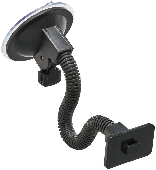 Main image of Bully Dog 40400-102 T-Slot Universal Windshield Mount for GT & WatchDog Adhesive-Free Suction Cup, Flexible Adjustable Neck, Secure Hands-Free Viewing