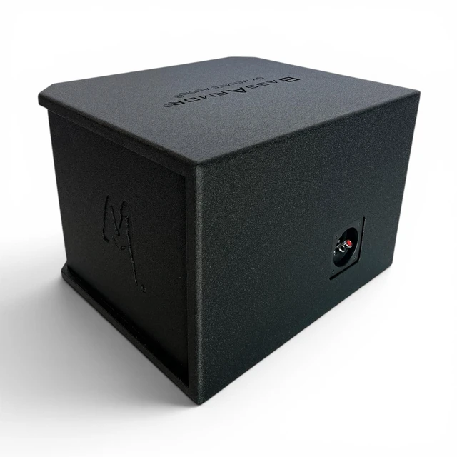 Alt view image 5 of 5 - MENACE AUDIO BASSARMOR 10" Loaded Subwoofer Enclosure SVB1004-N-AR