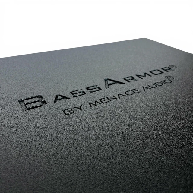 Alt view image 4 of 5 - MENACE AUDIO BASSARMOR 10" Loaded Subwoofer Enclosure SVB1004-N-AR
