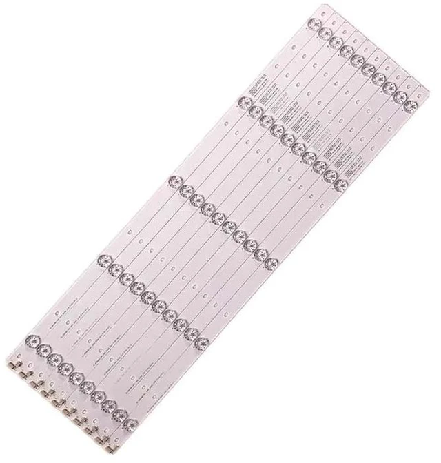 Main image of XIMAIACC 10 Pieces LED Backlight Strips for Insignia 55''TV NS-55D510NA17 SVH550AC3 SVH550AH9 55H5C 55H6B LC-55LB481U LC-55LB481C HD550DF-B52 HD550DU-B31 LED55K1800 LED55EC290N