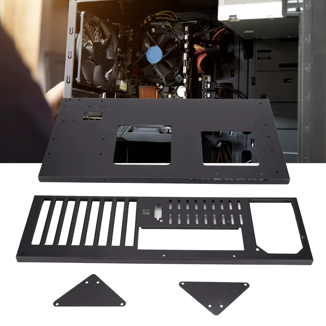 Alt view image 3 of 5 - 070 Open Air PC Case, Mining Rig Frame, Case Rack for Motherboards, Open Chassis Computer Cases, Motherboard Bracket, Mining Frame, Mining Tools