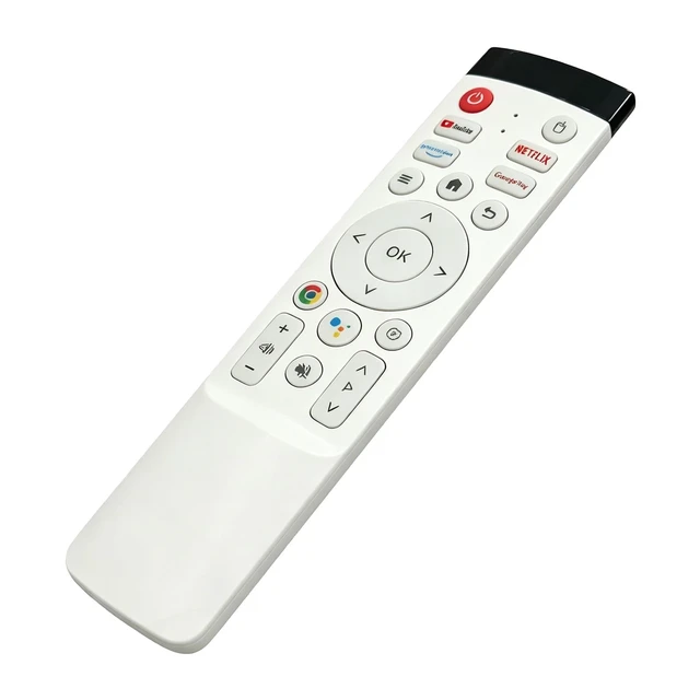 Alt view image 5 of 5 - Portable TV Remote Control & Voice Google Assistant with USB Signal Receiver,Supports Bluetooth,Portable Smart TV Remote Control Suitable for Models of OFD,for VLH,for SDYSTVAI (Battery Not Included)