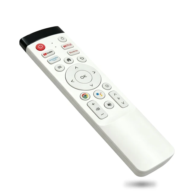 Alt view image 3 of 5 - Portable TV Remote Control & Voice Google Assistant with USB Signal Receiver,Supports Bluetooth,Portable Smart TV Remote Control Suitable for Models of OFD,for VLH,for SDYSTVAI (Battery Not Included)