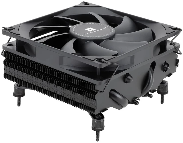 Main image of Thermalright-TR AXP90 X47 Black Low Profile ITX CPU Air Cooler, 47mm Height, TL-9015B Slim PWM Fan, AGHP Technology, for AMD AM4 AM5/Intel 1700/1150/1151/1200,PC Cooler(Black)