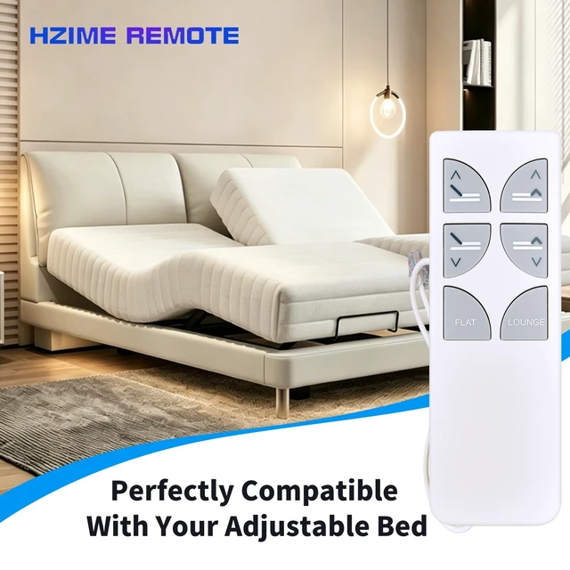 Alt view image 2 of 5 - Replacement Remote Control for Serta Motion Esssentials 2 II Adjustable Bed