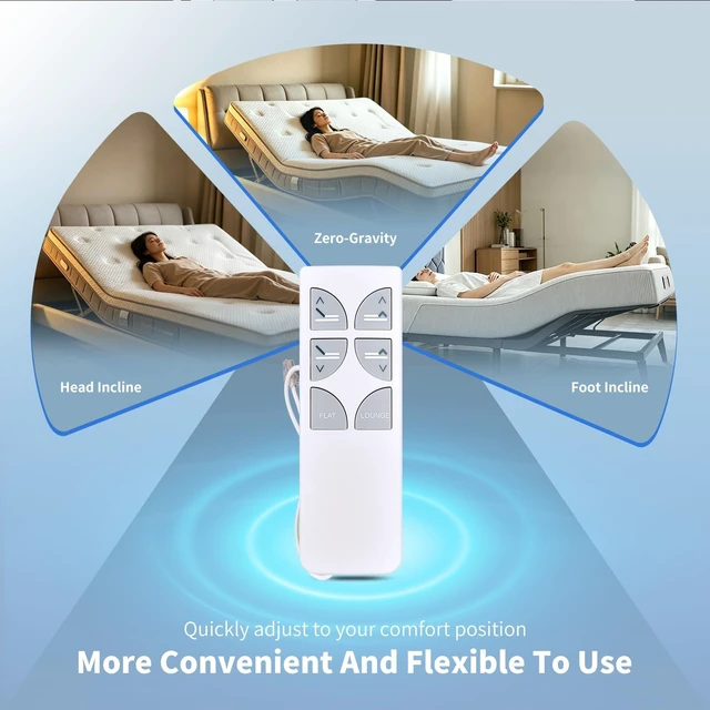 Alt view image 4 of 5 - Replacement Remote Control for Serta Motion Esssentials 2 II Adjustable Bed