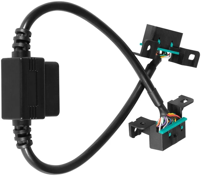 Main image of Plug-N-Play Pass Through Harness 76404-01A for PowerSteps Running Boards Wiring OBDII Plug-and-Play Adapter,Compatible with Applicable Models (Except Ram, Toyota)