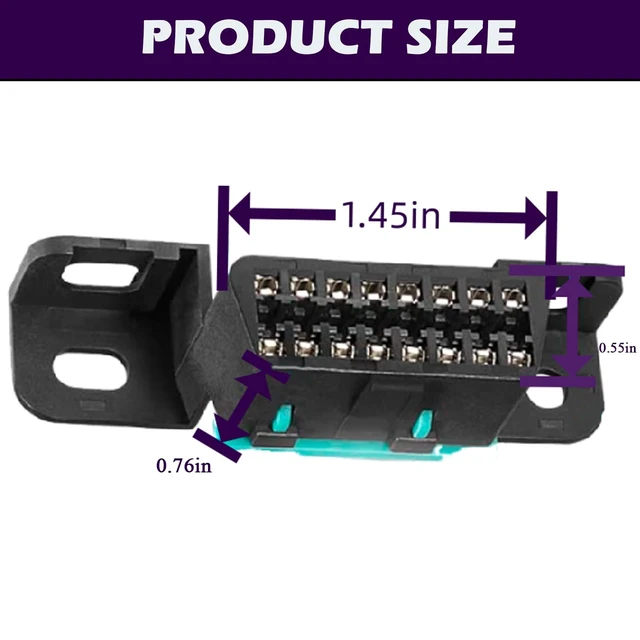 Alt view image 4 of 4 - Plug-N-Play Pass Through Harness 76404-01A for PowerSteps Running Boards Wiring OBDII Plug-and-Play Adapter,Compatible with Applicable Models (Except Ram, Toyota)