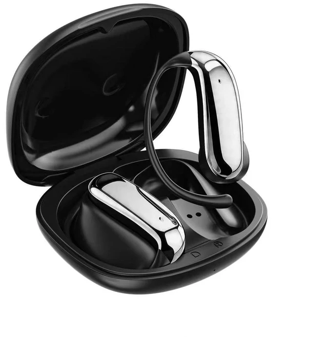 Main image of Narshton On-Ear Earbuds Lightweight Wireless Headphones Black