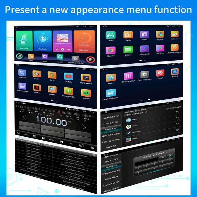 Alt view image 5 of 5 - 7 inch AHD GPS Sat NAV Navigation Navigator Canbus Car Radio Player Stereo CarPlay Android + Rear View Camera Compatible with Mercedes-Benz SL R230 SL55AMG SL63AMG SL65AMG SL280 SL300 SL350 SL500