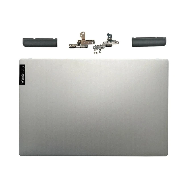 Alt view image 5 of 5 - New Replacement LCD Back Cover Front Bezel Hinges Hinge Caps with 6 Screws for Lenovo IdeaPad 5 15IIL05 15ITL05 15ARE05 81YK 81YQ 5CB0X56524 5CB0X56072 5CB0Z31048 5B30S18942 5CB0X56071 (Silver)